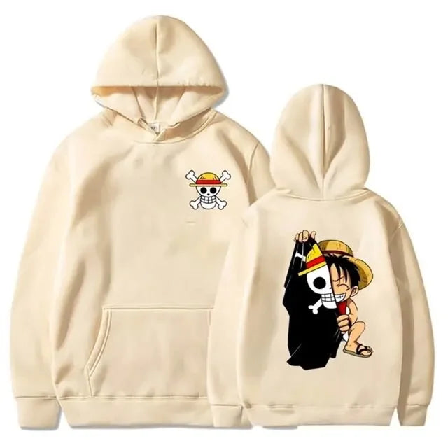One Piece Hoodie Cards Game Night