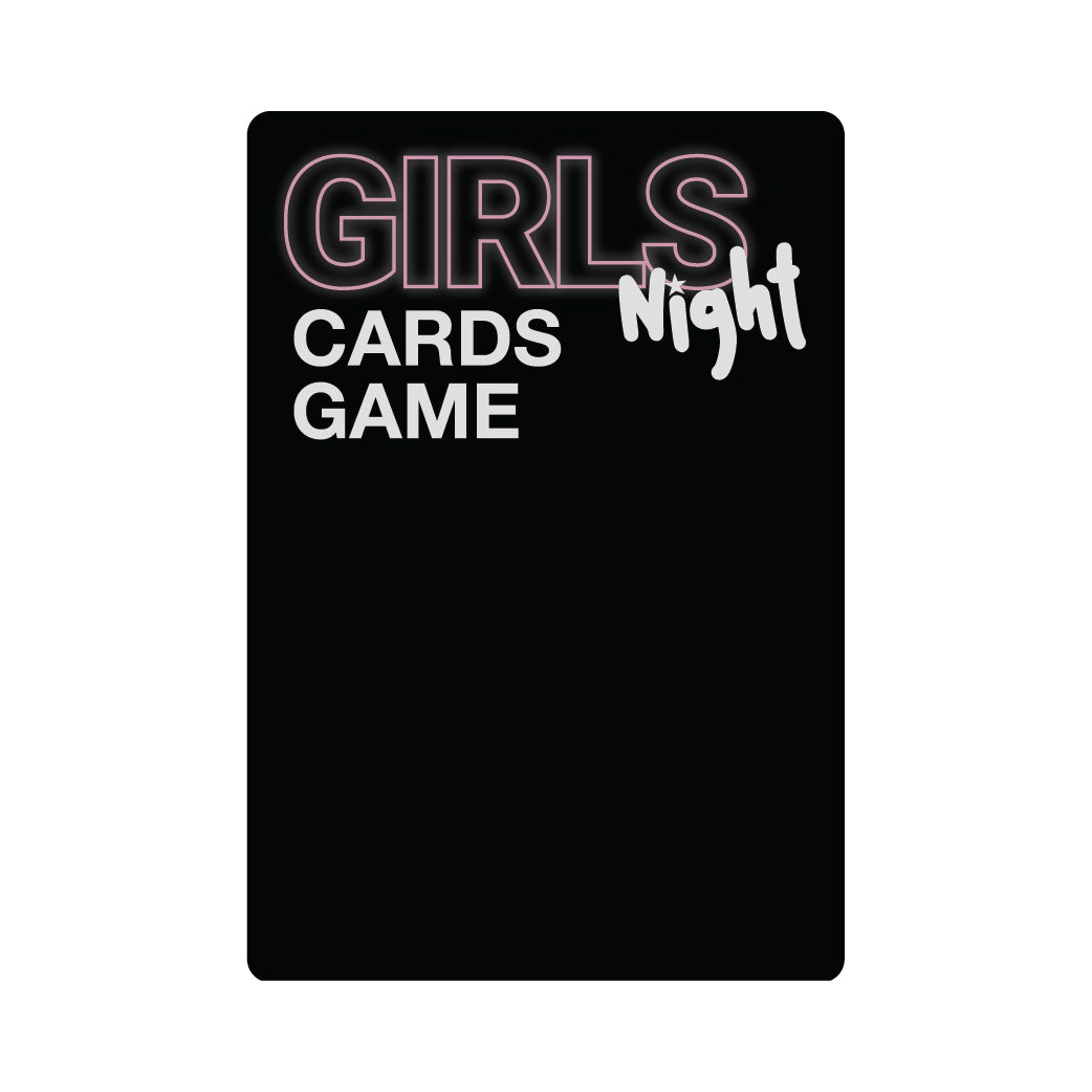 Girls Night Cards Game