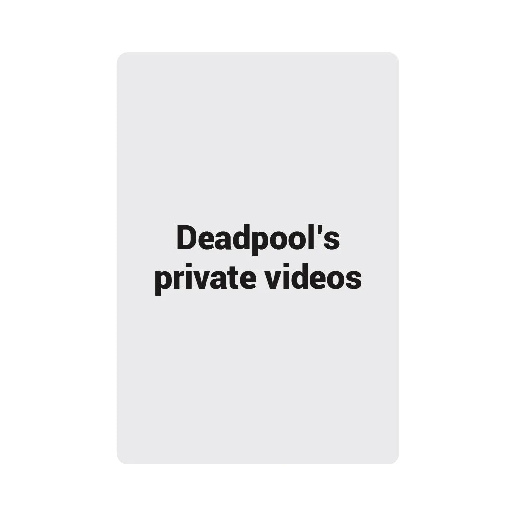 Cards Against X-Men - Limited Edition