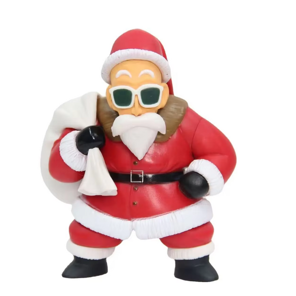 Master Roshi Claus Dragon Ball Z Christmas action figure