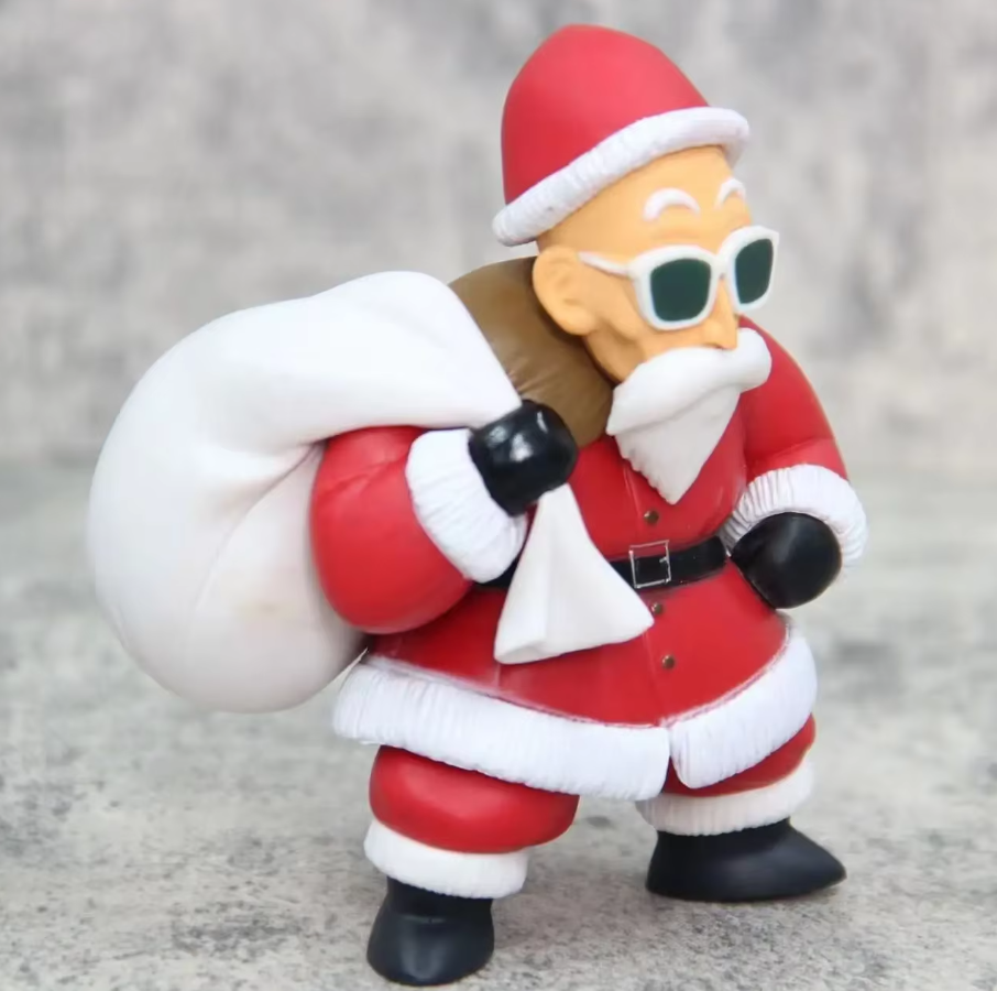 Master Roshi Claus DBZ holiday collectible