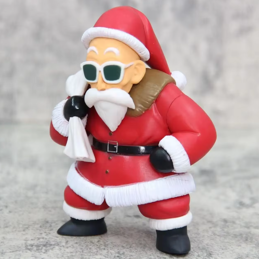 Master Roshi Santa figure detail