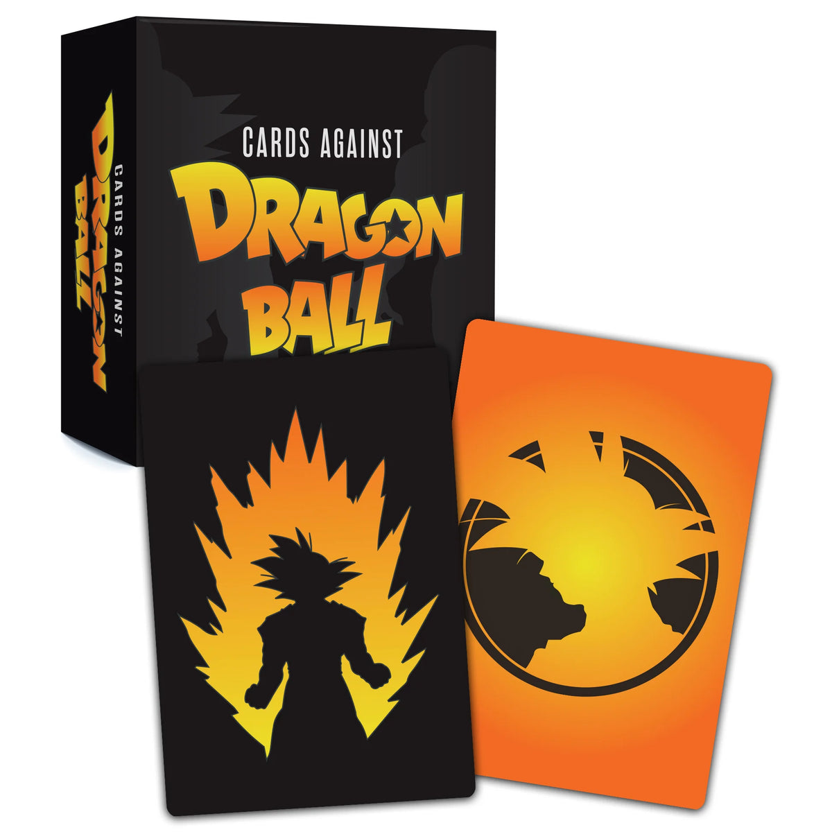 Cards Against Dragon Ball card game box back