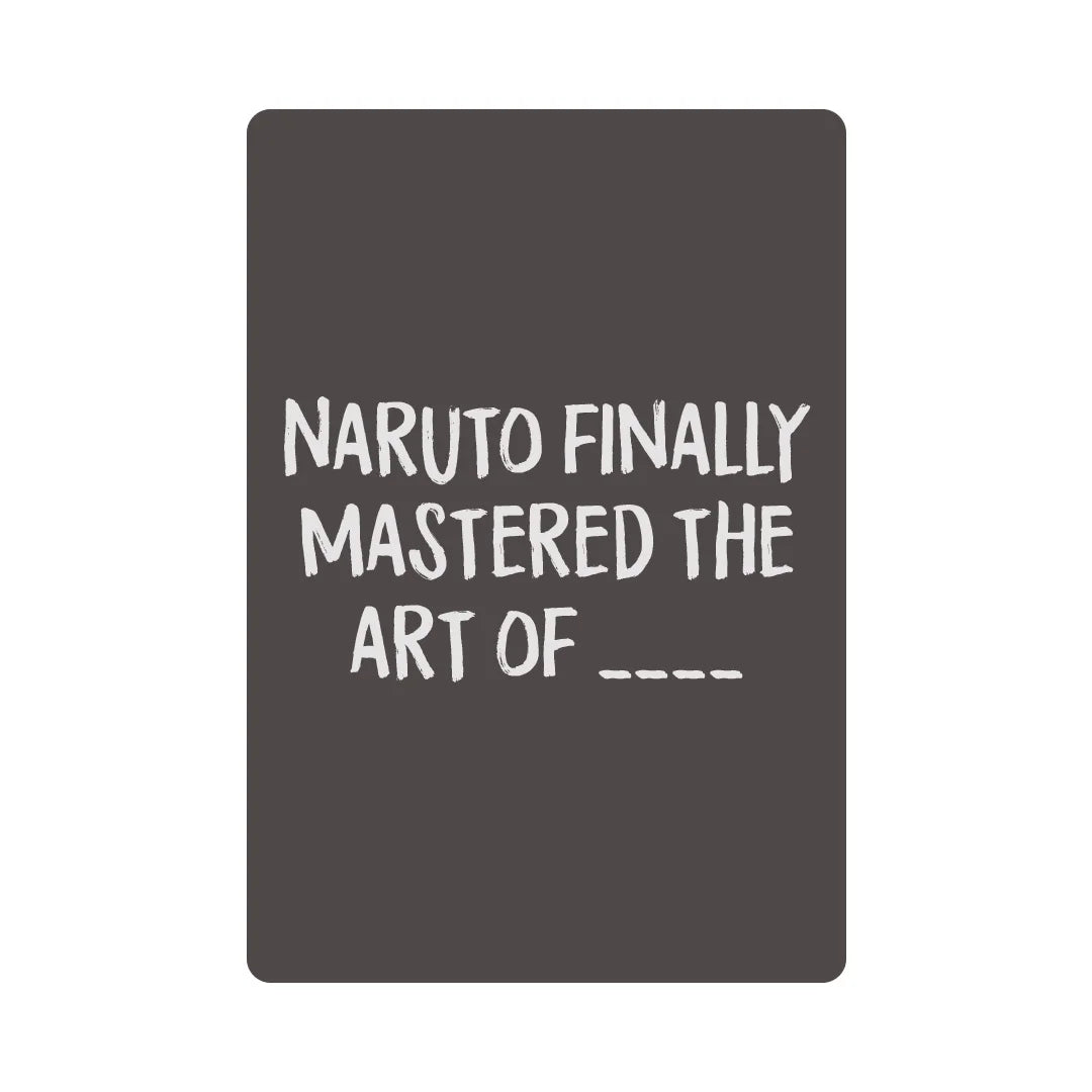 Cards Against Naruto – Adult Ninja Party Card Game – Cards Game Night