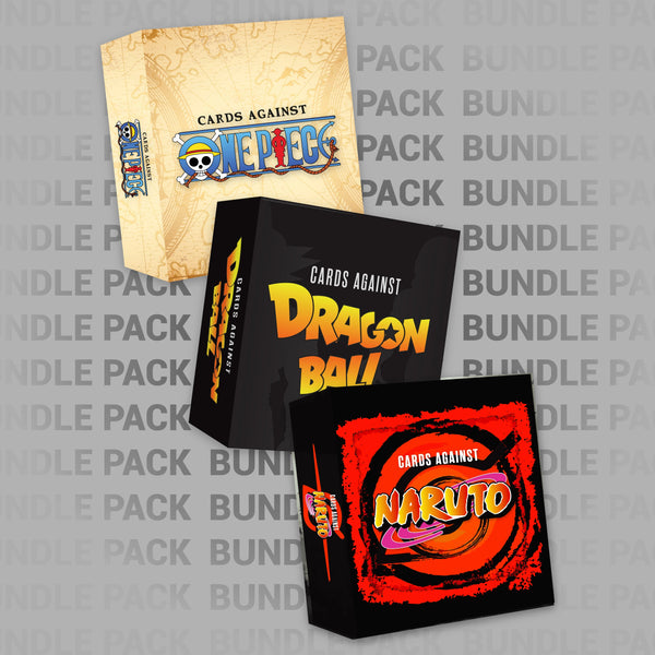 Super Anime card game bundle Dragon Ball One Piece Naruto