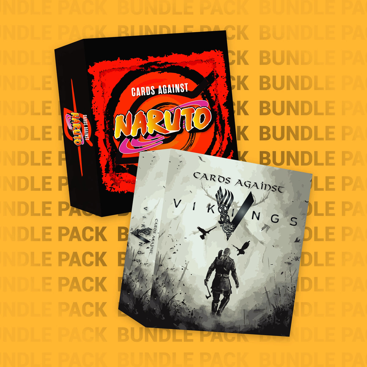 Naruto and Vikings card game bundle
