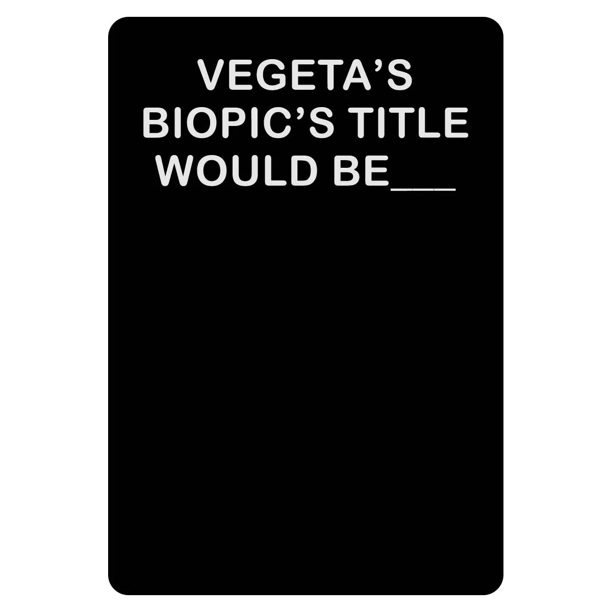 Cards Against Dragon Ball card game deck