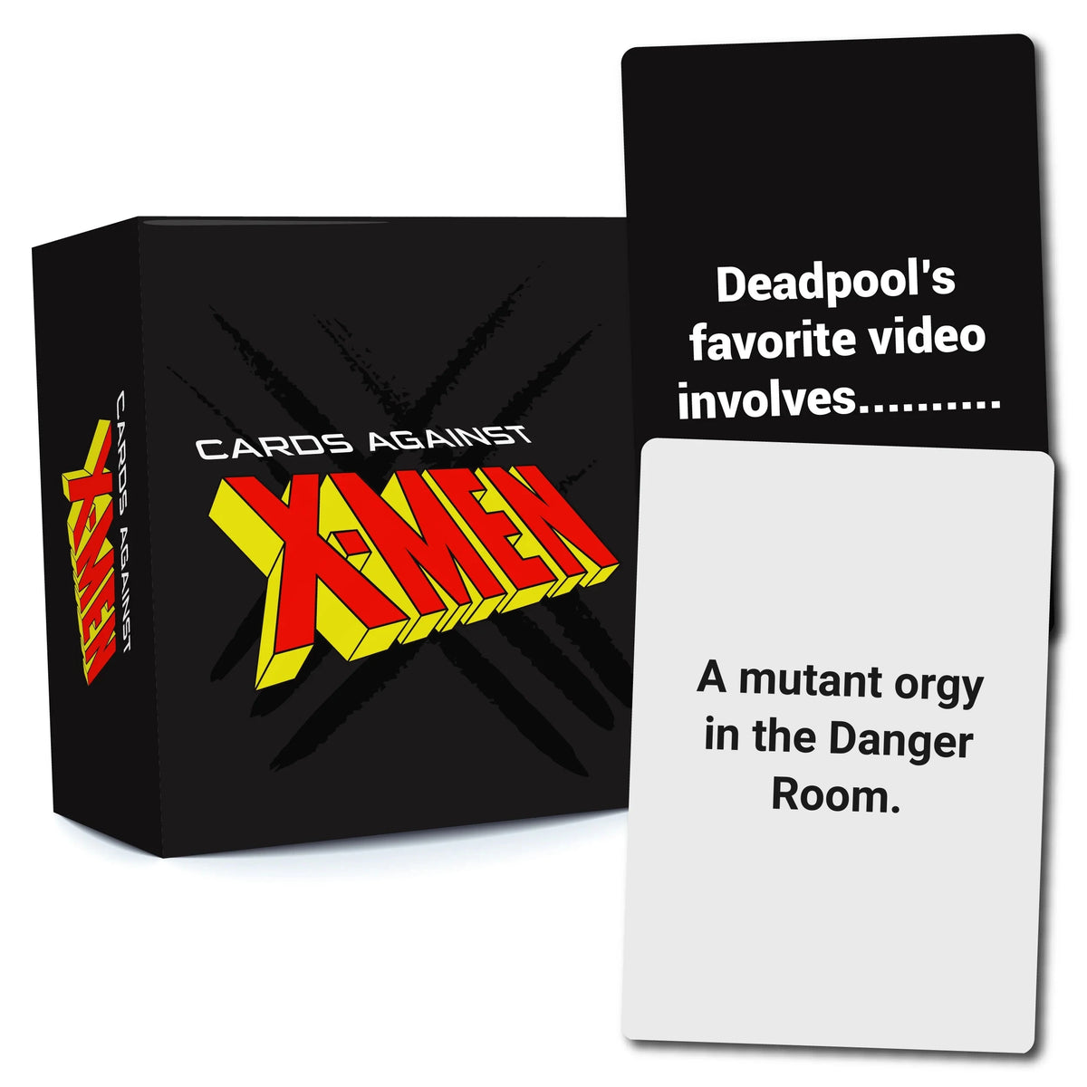 Cards Against X-Men: Deadpool's favourite video involves... A mutant orgy in the Danger Room.